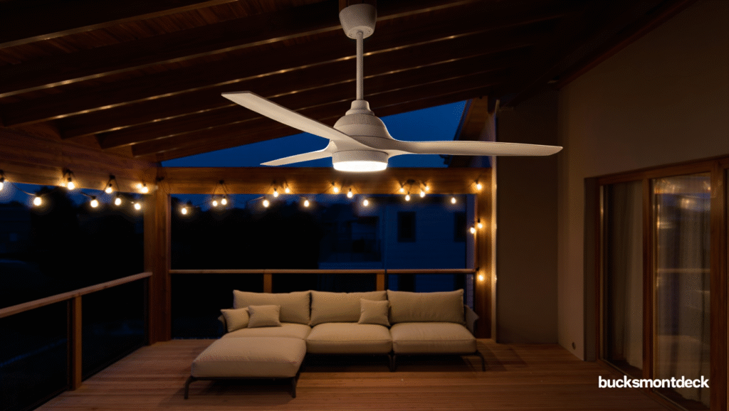 covered deck, deck with roof
