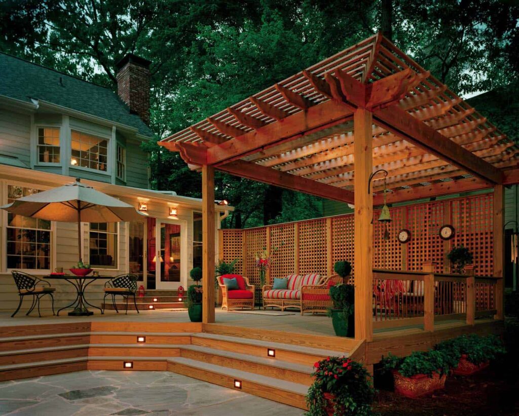 deck for entertaining, entertaining deck designs