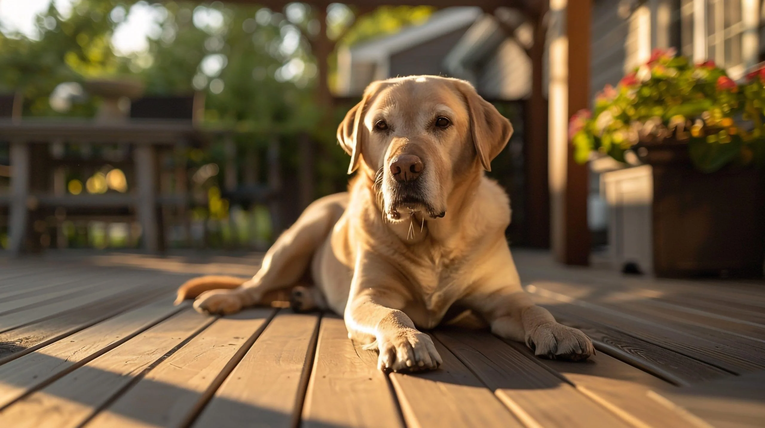 pet-friendly deck