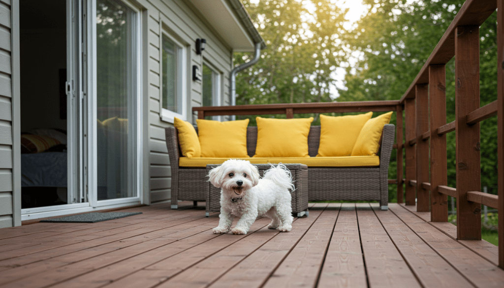 pet-friendly deck